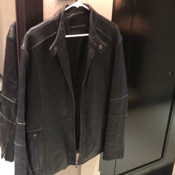 Kenneth Cole New York Leather Jacket 